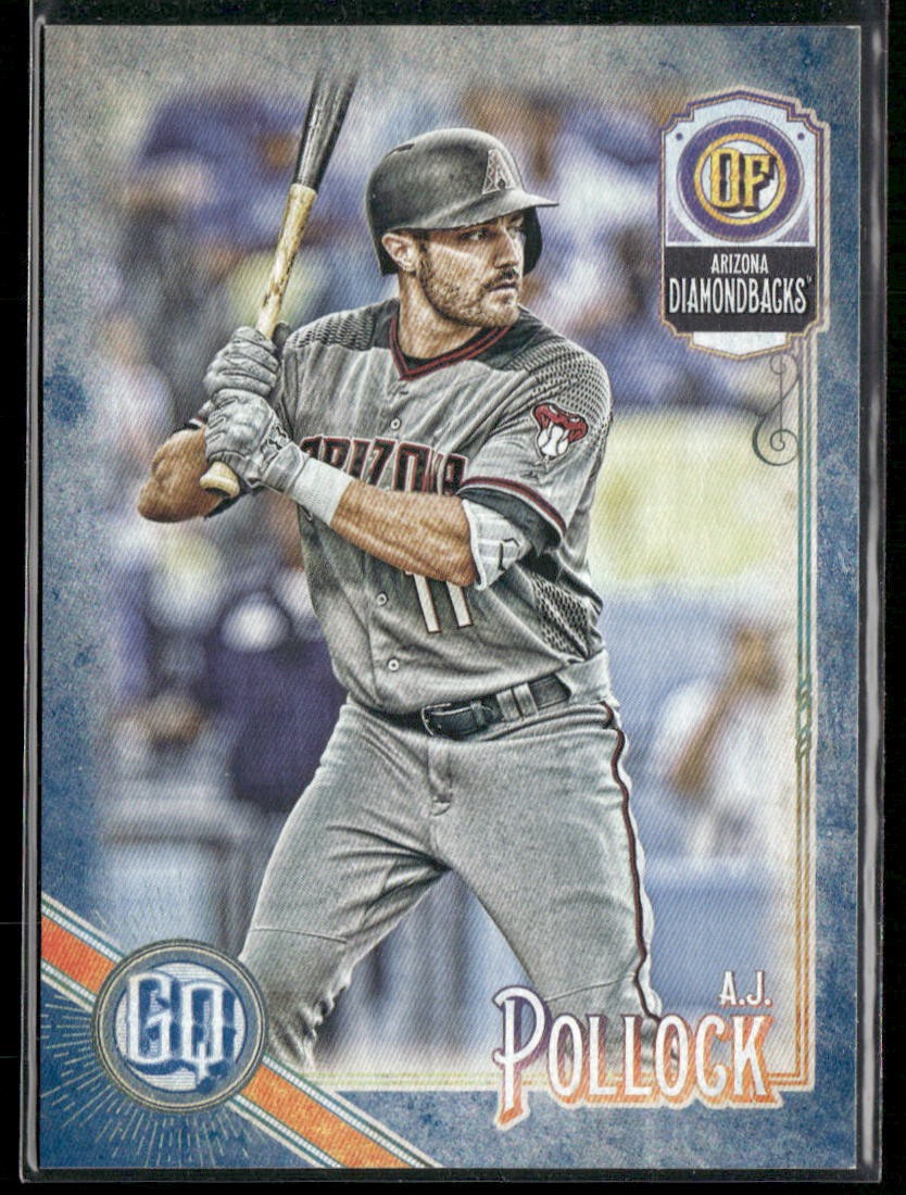 A.J. Pollock 2018 Topps Gypsy Queen #232 Indigo #/250 Arizona Diamondbacks