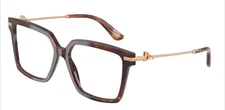 Dolce & Gabbana DG3397 3222 Havana Women's 54 mm Eyeglasses