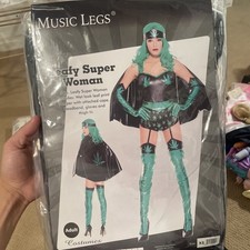 Leafy Super Woman Adult Costume Halloween Cosplay Women  s XXS