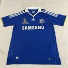 Chelsea FC UEFA Champions League Final Moscow 2008  Adidas Soccer Shirt Size M