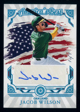 1/1 2025 Panini Boys of Summer America's Best Platinum Jacob Wilson Auto RC