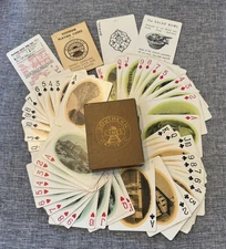 Vintage Southern Pacific Lines Playing Cards Daylight Train Railroad - Complete
