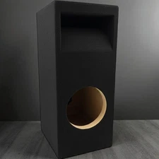 Single Custom Kerf-Ported Sub Woofer Enclosure Box for 8” Subwoofer (1.00 Cu ft)
