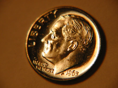 1963  Roosevelt Dime BU uncirculated gem!
