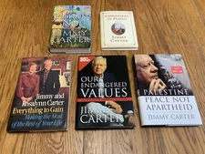 JIMMY CARTER Lot of 5 - Christmas~Hornet's Nest~Values~Peace~Everything to Gain