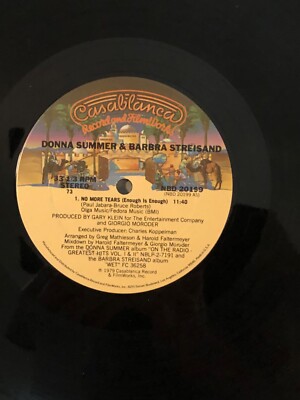 DONNA SUMMER/BARBRA STREISAND NO MORE TEARS ENOUGH IS ENOUGH 12