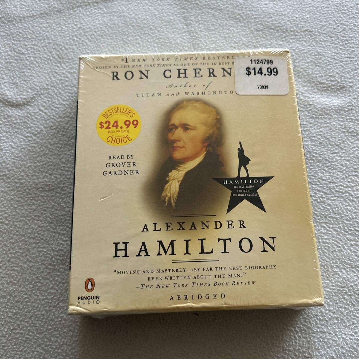 Ron Chernow Book Based On Hamilton Musical Hamilton Book That