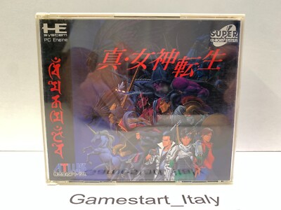 SHIN MEGAMI TENSEI - NEC PC ENGINE - SUPER CD-ROM2 GAME SYSTEM USED ATLUS