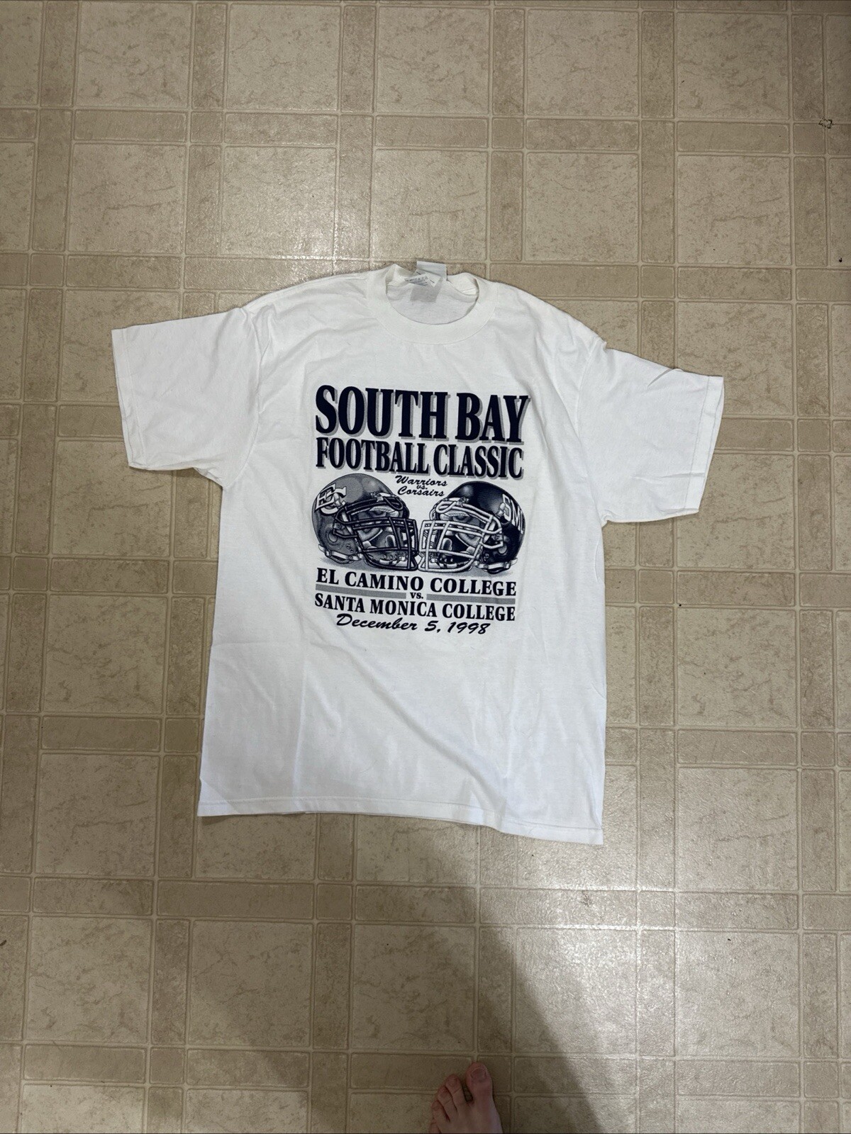 Vintage 1998 south bay football classic, el camino college vs santa monica