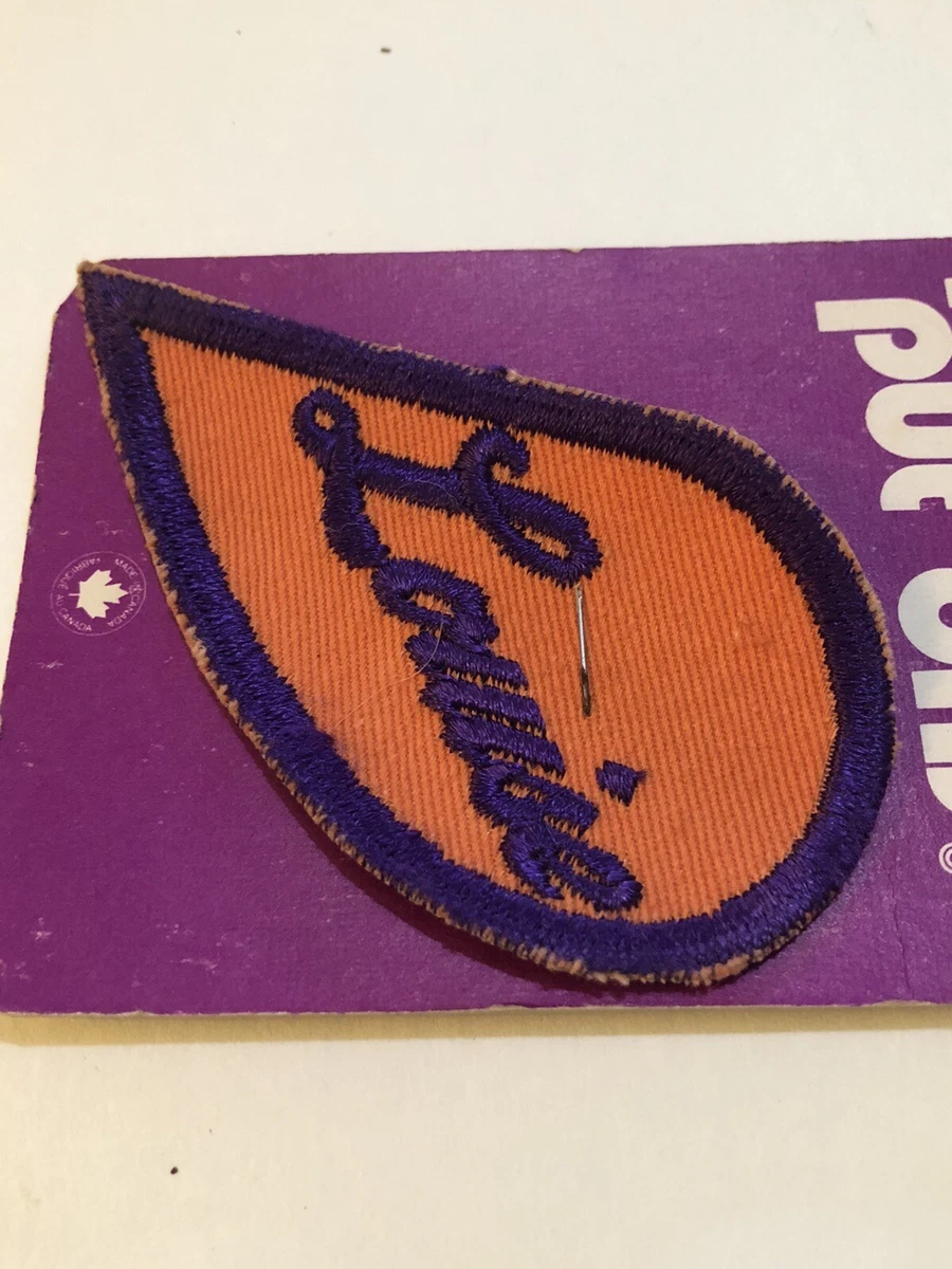 LOUISE Jacket Hat Shirt Patch Name Tag Badge Vintage 1970s Sew On Original  Card