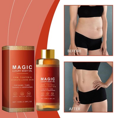Magic BodyOil-Firming Oil Luxury BodyOil for ArmsChest Thighs & Tums 2025 NEW
