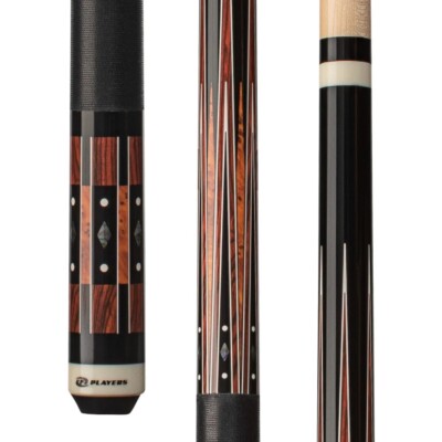 PLAYERS 4144 POOL CUE G4144 NEW 13 MM LE PRO TIP FREE SHIPPING FREE HARD CASE