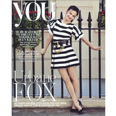 UK You Magazine: Phoebe Fox, Tunisian Terror Attack Survivors, 2.8.15