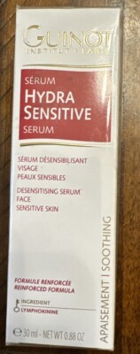 Sealed  Guinot Hydra Sensitive Serum 30ml / 0.88oz Brand New