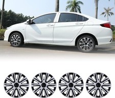 14 Inch Set Of 4 Wheel Covers Snap On Full Hub Caps For R14 Tire Steel Rim Wheel