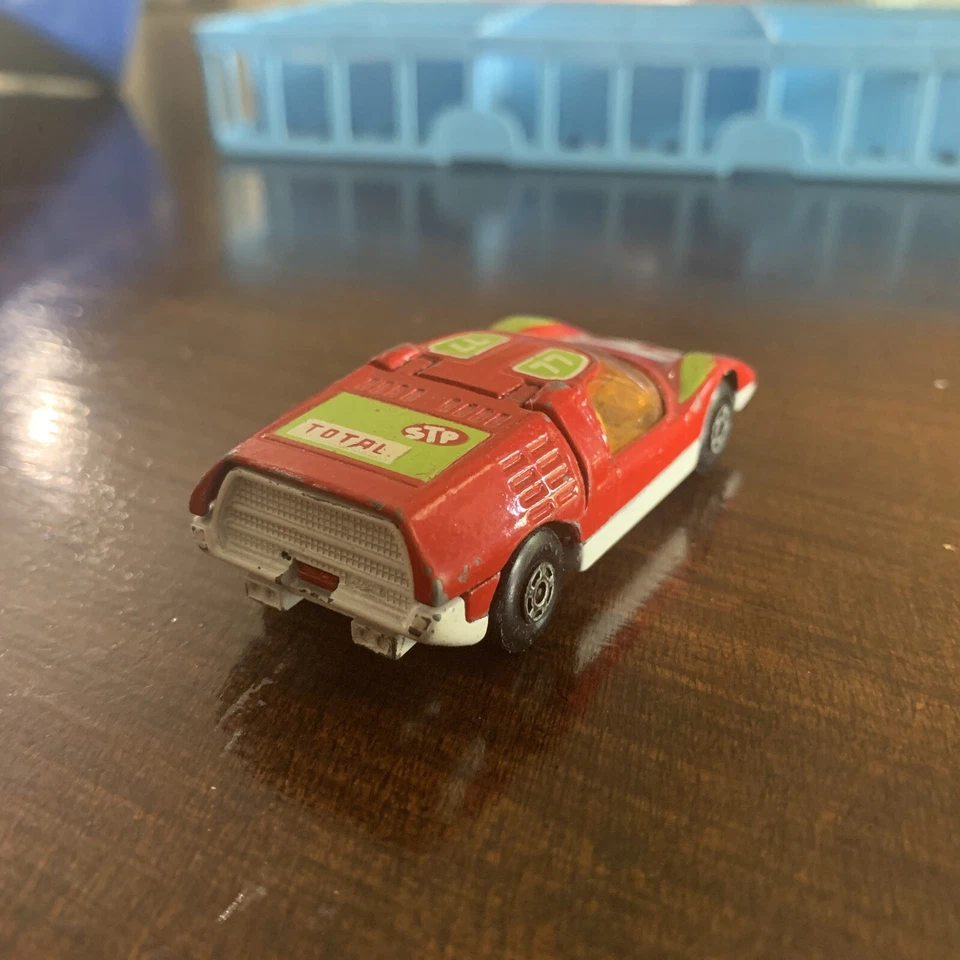 1971 年火柴盒 Superfast 66 号马自达 RX500 红色 5 拱车轮 — 第 3/4 张图片
