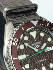 Seiko 5 Sports Hard Coating Brown SRPD85K1 + Worldwide Warranty +Seiko Box AU*au 6