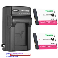 Kastar Battery Wall Charger for Sony NP-FT1 FT1 & Sony Cyber-shot DSC-T1 Camera