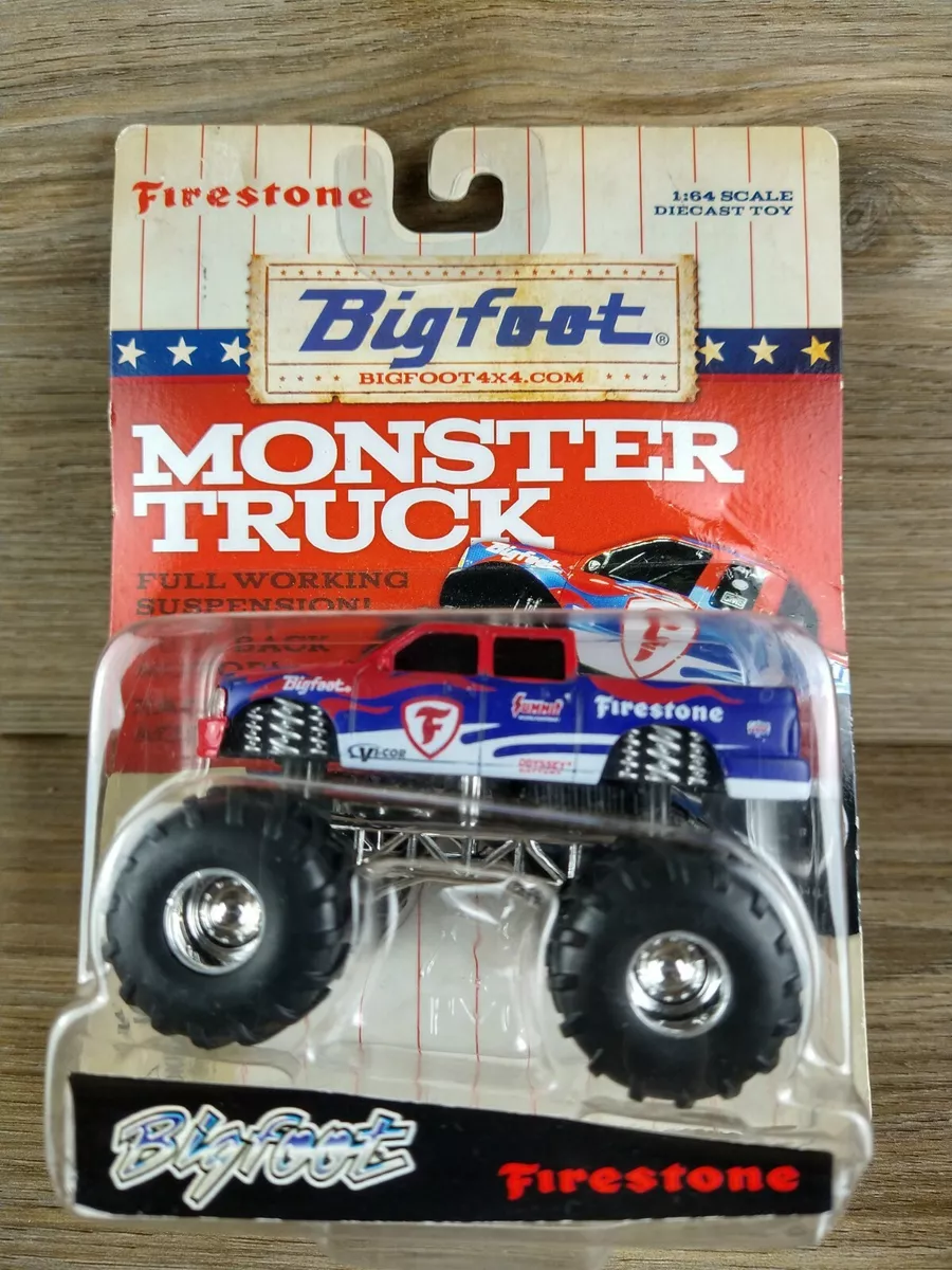 Bigfoot Monster Truck Firestone 1 64 Die Cast Truck AUTOGRAPHED Signed