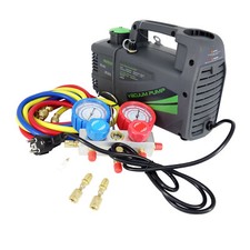 New Vakuumpumpe Monteurhilfe f&uuml;r Split und Klimaanlage R32, R134a, R22, R410a