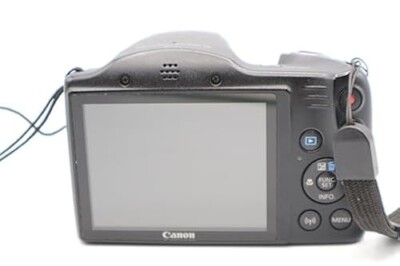 Canon Digital Camera PowerShot SX430 IS 45X Zoom Wi-Fi 20MP Black