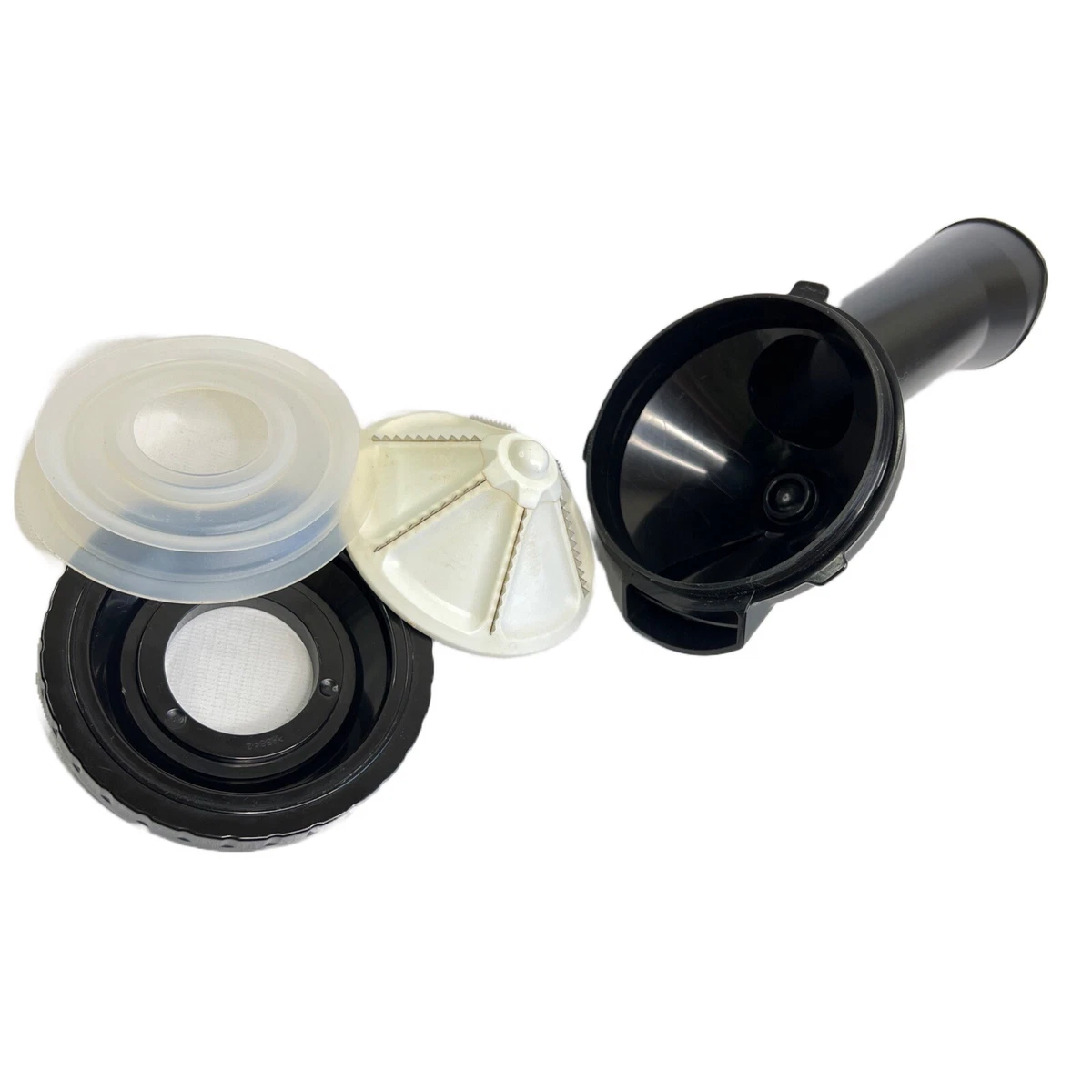 Yonanas Frozen Dessert Maker Model 901 Lot of 4 Parts Cone Blade
