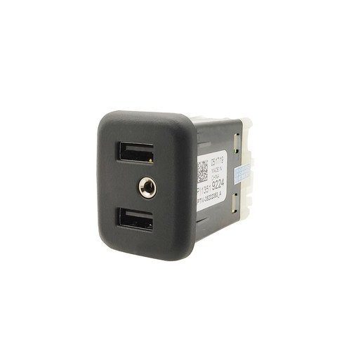 Dual USB Port Interface Module & AUX Jack For GM Chevrolet - Replaces 13519224, 13509942 (CarPlay Compatible)