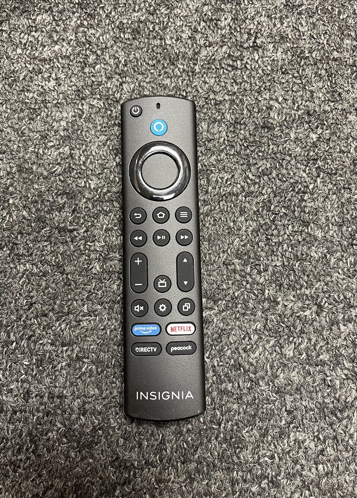 Insignia fire tv remote control NS-RCFNA-21 Rev F Netflix Prime W/Mic Original