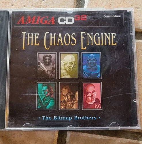 commodore amiga cd32 vintage game the chaos engine