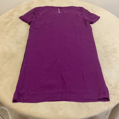 NWT French Connection Womens Purple LACE OVERLAY Short Sleeve Shift Dress Size 0 | eBay NWT French Connection Womens Purple LACE OVERLAY Short Sleeve Shift Dress Size 0 | eBay