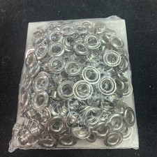 Rowley Co Inc Nickel Plated Grommets 0 Size 0 144 Sets NEW