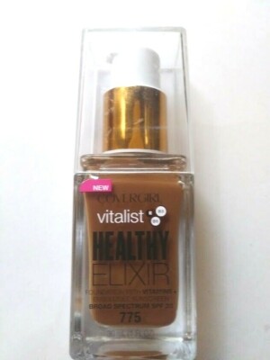 CoverGirl Vitalist Healthy Elixir Vitamin Foundation Full Coverage Color Variety
