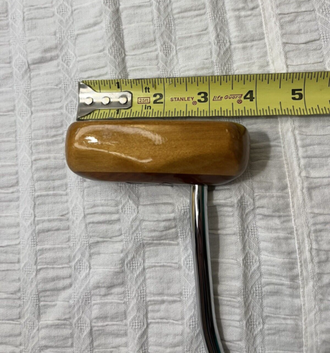 Custom Wood Putter Latin Words Turris Fortis Mihi Deus / God Is My Strong Tower - Picture 16 of 16