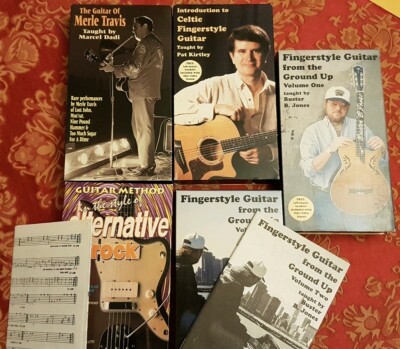 Guitar Self Instruction How-To VHS Bulk Lot Of 5 FREE SHIP