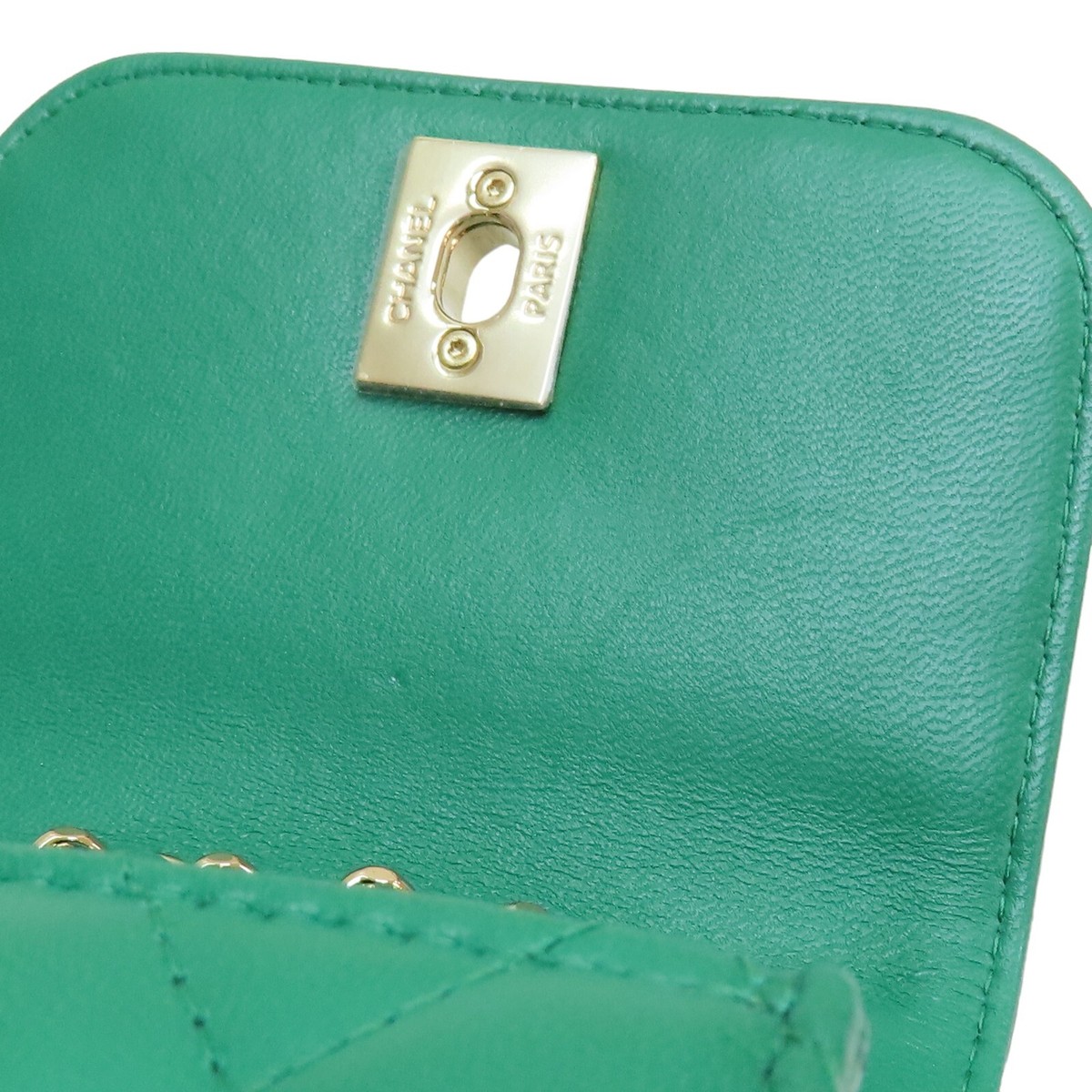 CHANEL Matelasse Mini Trendy CC Chain Shoulder Bag Lambskin CHANEL Matelasse Mini Trendy CC Chain Shoulder Bag Lambskin
