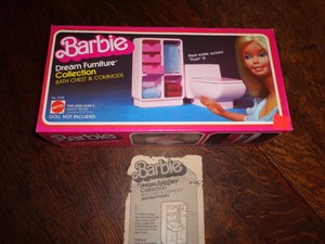 empty barbie box