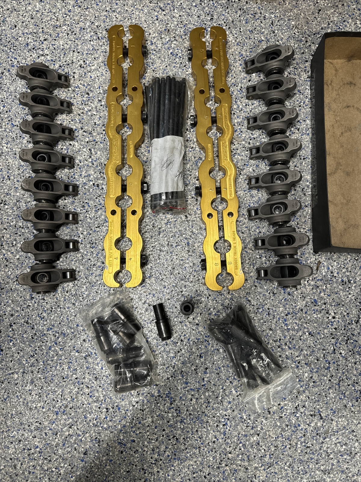 Crower W SBF 1.50 Ratio Aluminum Roller 0.55” Rocker Arms 16, 7/16” Stud Girdle eBay