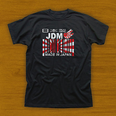 New JDM Sport Made In Japan Funny Racing Drifting Japanese Car Men T-Shirt