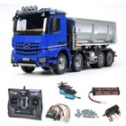 Tamiya Mercedes-Benz Arocs 4151 8x4 Kipper Truck 1:14 Komplettset - 56366SET