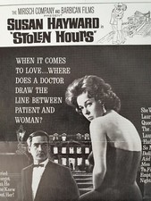 STOLEN HOURS VINTAGE 1963 US PRESSBOOK SUSAN HAYWARD, MICHAEL CRAIG, DIANE BAKER
