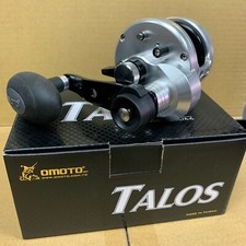 Carrete de pesca OMOTO 2018 TALOS de dos velocidades 14NN estrecho, carrete de pesca de arrastre de palanca