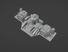 Thorium Studios 3d Printed Greeble panel 1