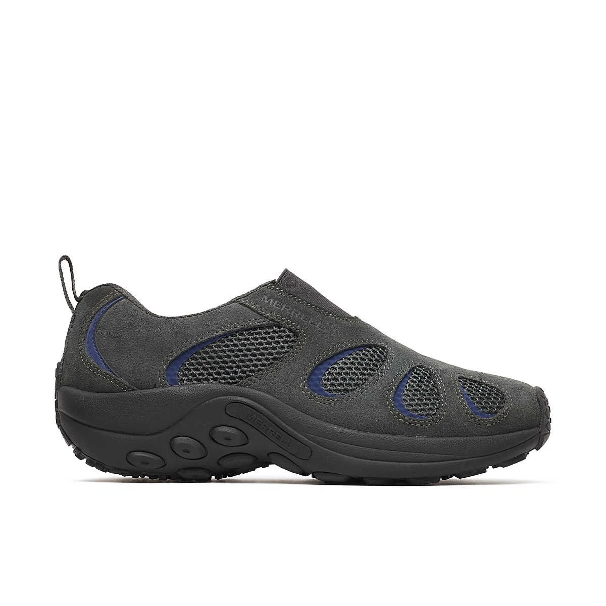 Merrell Leather Casual Shoes Black Jungle Moc for Men for  display picture 1