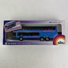 Siku Diecast Metal Double Decker 1:55 Scale Coach