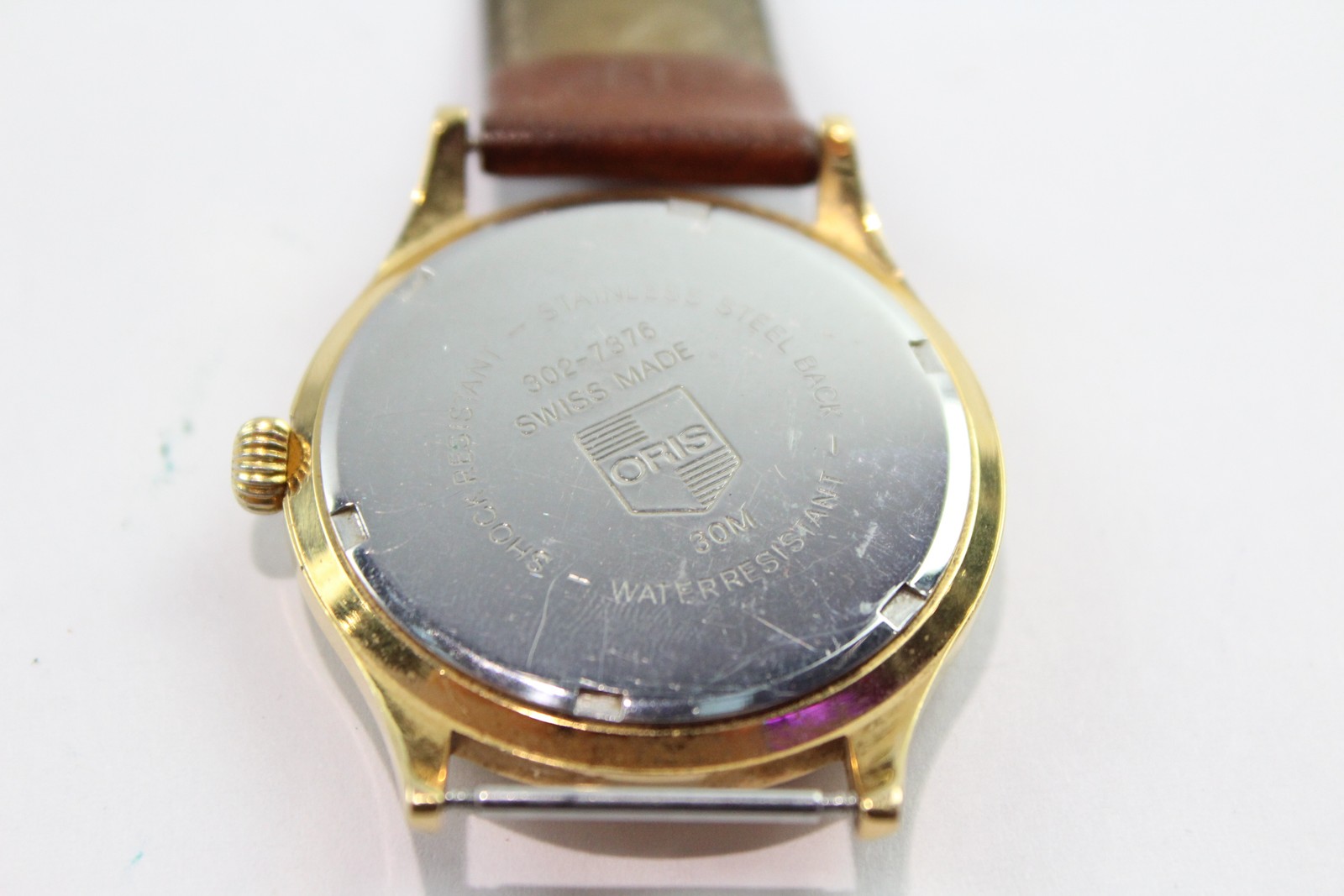 Oris Pointer Date Gold Tone Watch Head Automatic … - image 4