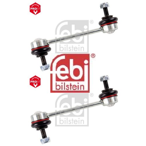 Febi-Bilstein 27489 - Kit Bielletta Stabilizzatrice (Puntone) Per Assale Posteriore, Compatibile Con Peugeot E Citroën