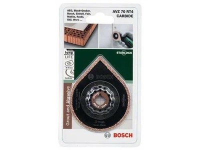 Bosch Starlock Carbide-RIFF Mörtelentferner AVZ 70 RT4, 3 max