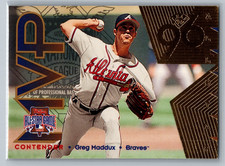 1996 Leaf - All-Star MVP Contenders Gold Redemption Greg Maddux #19