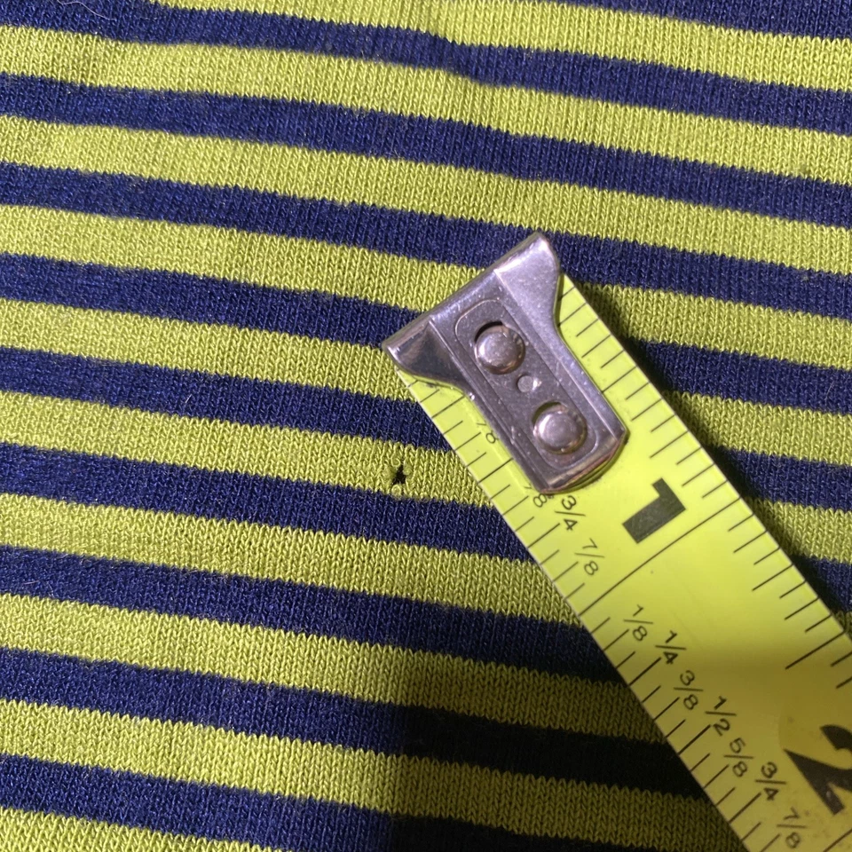 Camiseta sin mangas Next Era vintage a rayas pequeña y2k años 90 Babydoll Mall Goth Rave Cami Foto 3 de 4