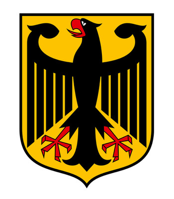 German Coat Of Arms Sticker Decal XV